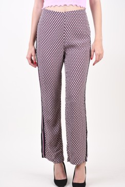 Pantaloni Dama Sunday 6131 Black/White/Fuchsia